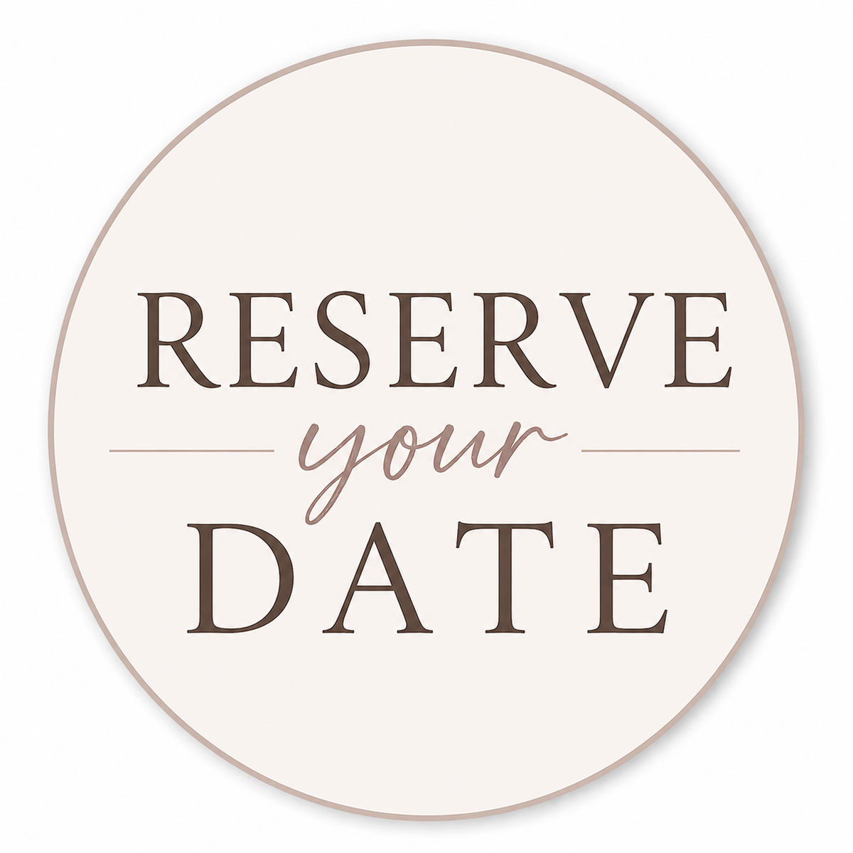 Reserve Your Date