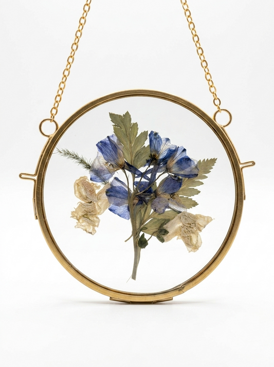 Gold Round Mini-Frame